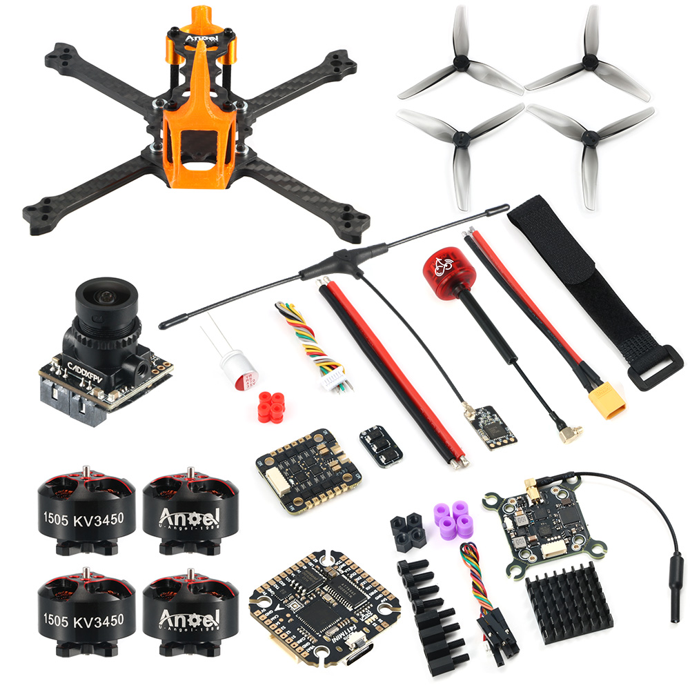 Speedybee F405 V4 Bls 55A Stack - Angel35 3,5 inch Freestyle FPV Drone